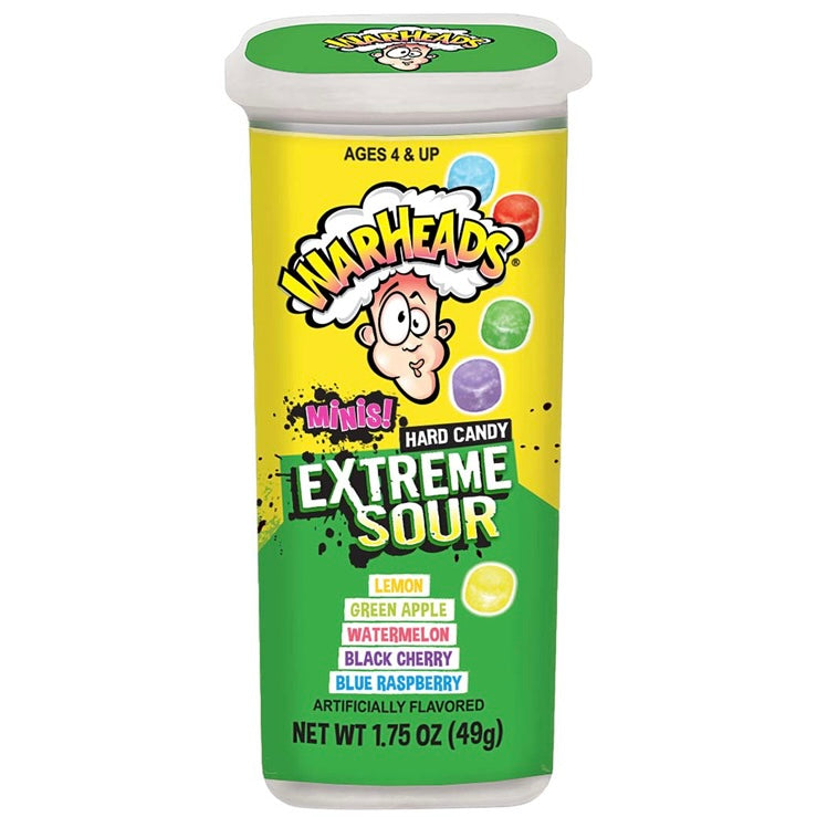 Warheads - Extreme Sour Hard Candy Minis (49g)