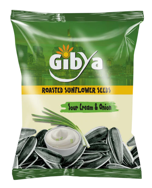 Gibya - Sonnenblumenkerne Sour Cream & Onion (100 g)