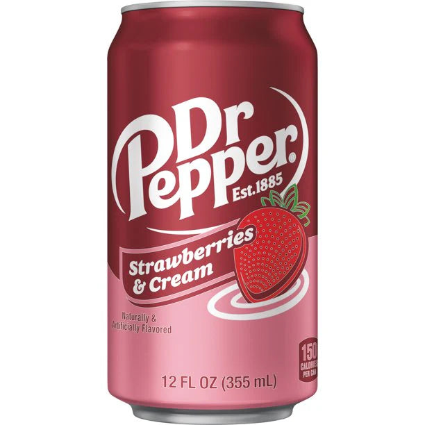 Dr. Pepper Strawberries & Cream (355ml)