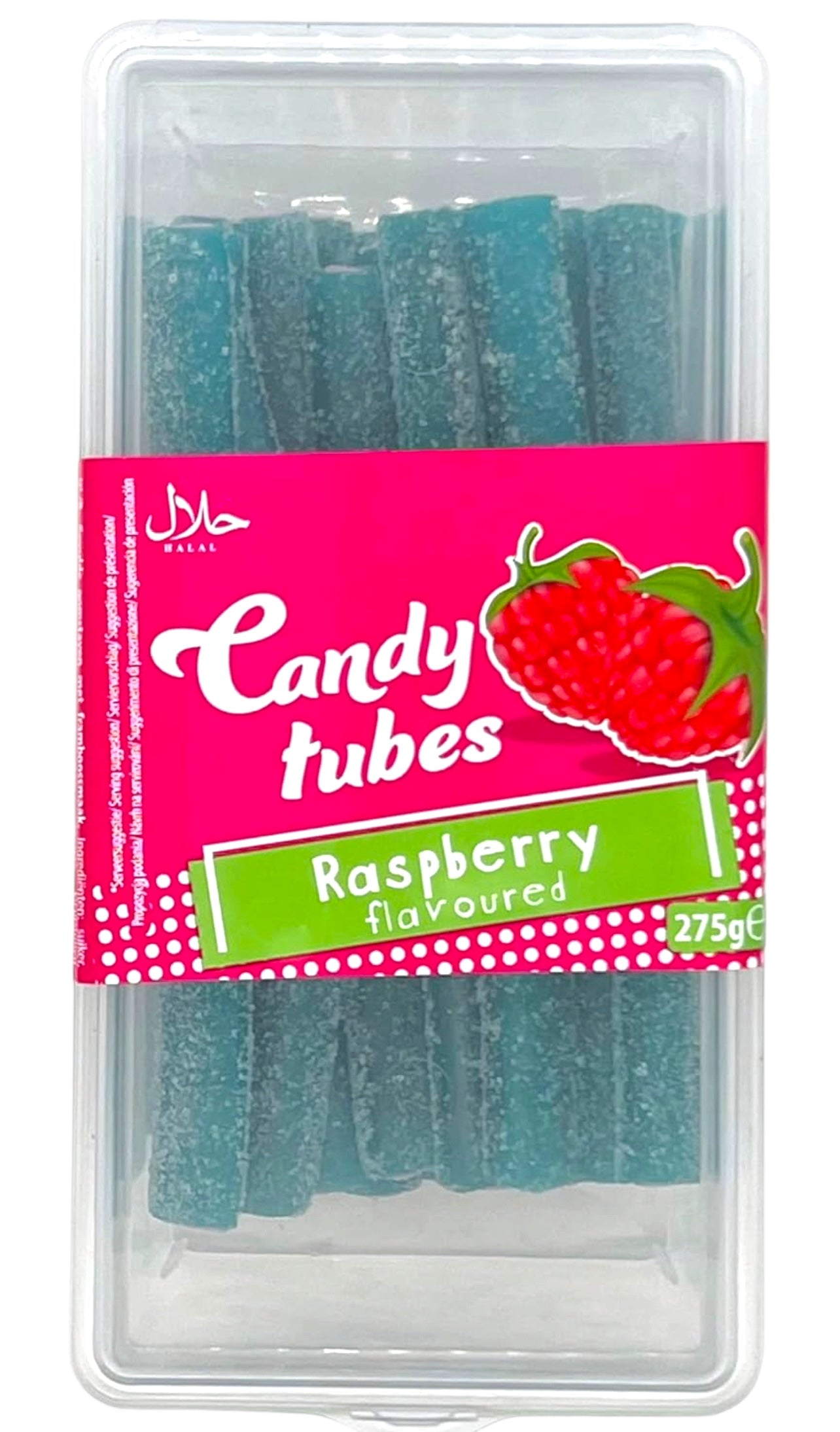 Candy Tubes Raspberry (275g)