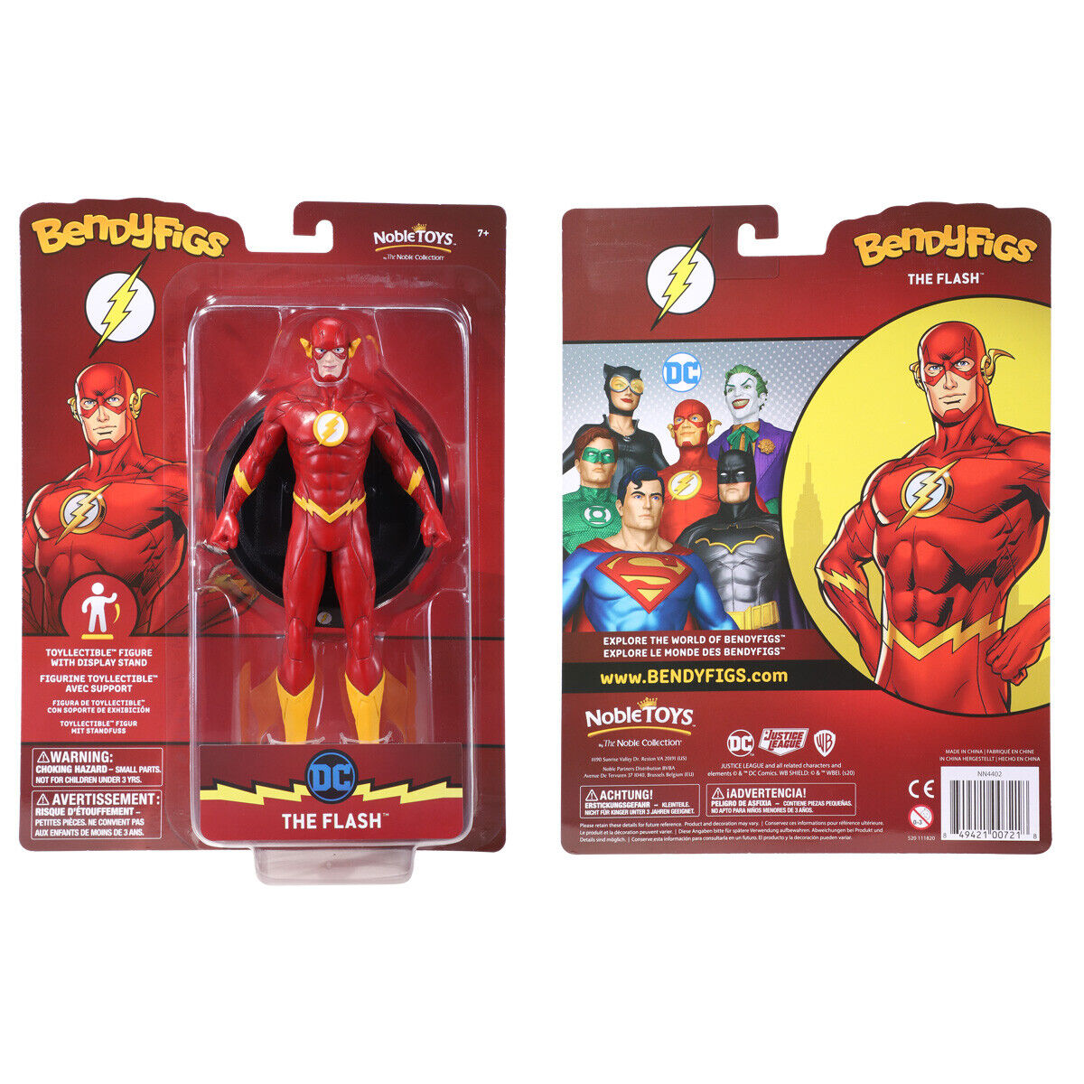 DC Comics - The Flash Bendyfigs Figur