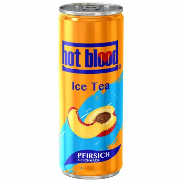 Hot Blood Ice Tea Pfirsich (330ml)