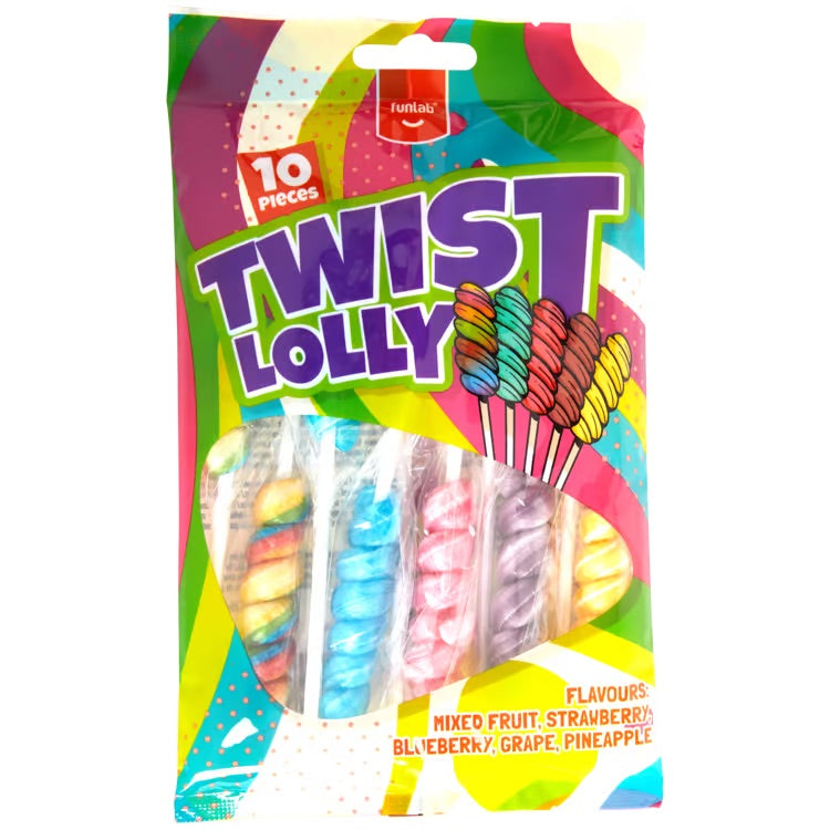 Funlab Twist Lolly's (120g)