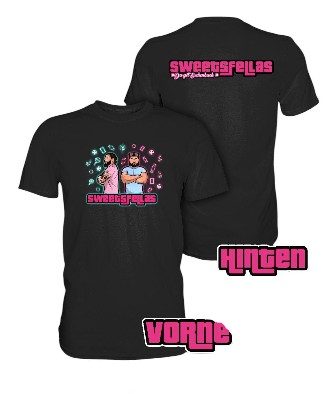 Vorbestellung Limitiertes Sweetsfellas T- Shirt (L)