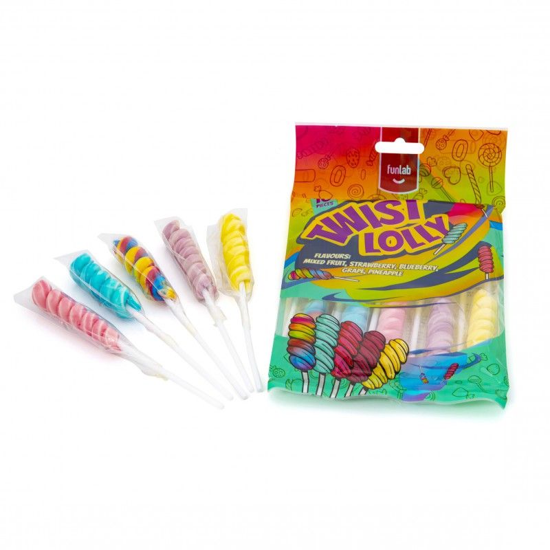 Funlab Twist Lolly's (120g)