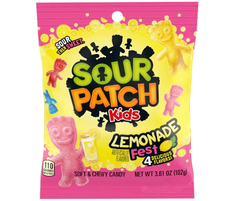 Sour Patch Kids Tüte - Lemonade Fest (102g)