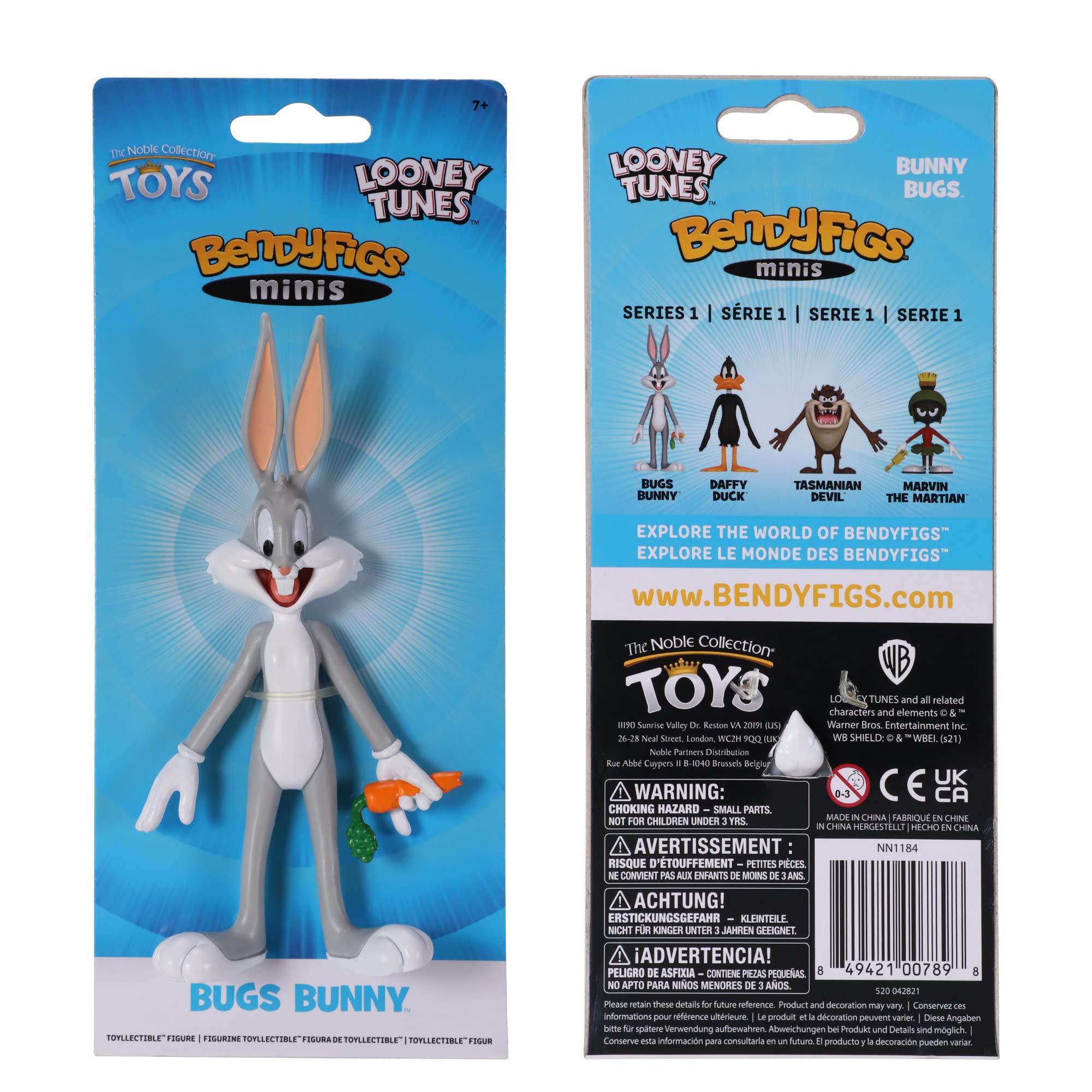 Looney Tunes - Bugs Bunny Bendyfigs Figur